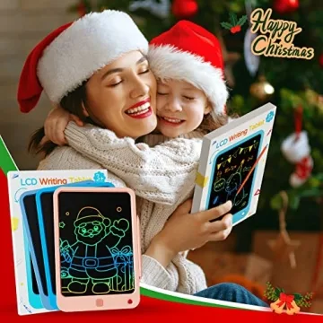10 Inch LCD Writing Tablet Colorful Doodle Board Kids Gift