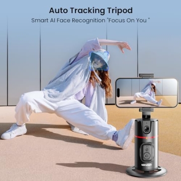 Auto Face Tracking Tripod for Smooth Capture
