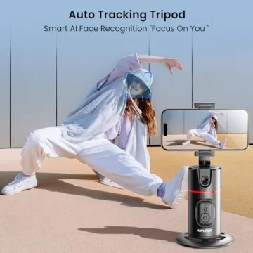 Auto Face Tracking Tripod for Smooth Capture