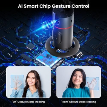 Auto Face Tracking Tripod for Smooth Capture