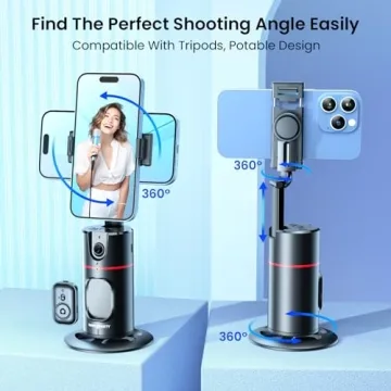 Auto Face Tracking Tripod for Smooth Capture