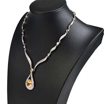 Elegant Oirlv Leather Necklace Display Stand For Jewelry