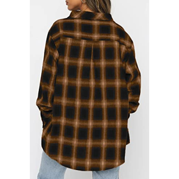 CHYRII Women's Flannel Shirt - Cozy & Versatile Style