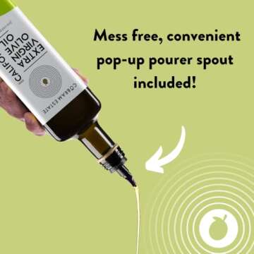 Cobram Estate Mild 100% California Extra Virgin Olive Oil, First Cold Pressed, Non-GMO, Keto Friendly, High in Antioxidants, Sweet & Mellow, 750ml Bottle (California Mild, 750 ml (Pack of 1))