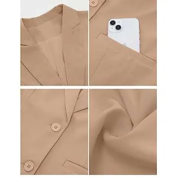 Luvamia Women's Business Blazer - Stylish & Comfortable