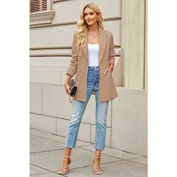 Luvamia Women's Business Blazer - Stylish & Comfortable