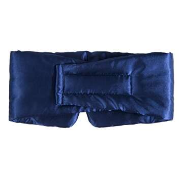 Hypoallergenic Sleep Masks for Sleeping | Chronic Migraine | | Side and Back Sleep mask | Free Lifetime Replacements. Large Straps, Silky Total Blackout mask. Dream Sleeper Mascara dormir | Women Men