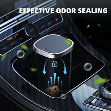 Compact Car Trash Can: Perfect for Any Vehicle