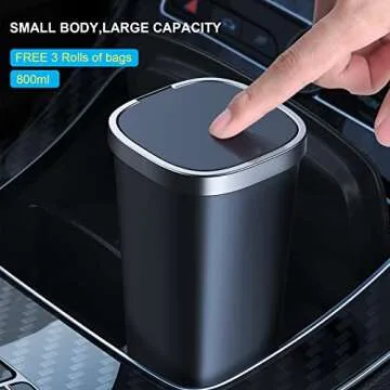 Compact Car Trash Can: Perfect for Any Vehicle