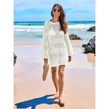 Chic ANRABESS Summer Swim Cover Up for Beach Days