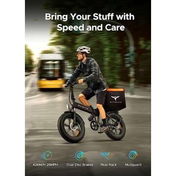 ENGWE Folding Electric Bike 750W with 75-Mile Range