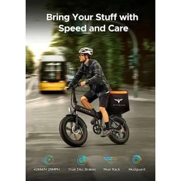 ENGWE Folding Electric Bike 750W with 75-Mile Range