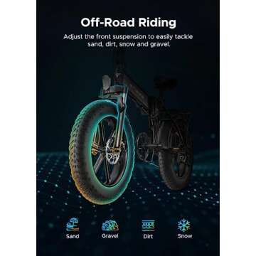 ENGWE Folding Electric Bike 750W with 75-Mile Range