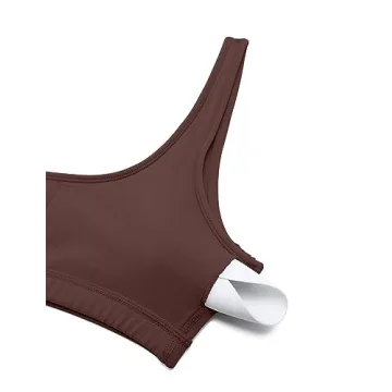 CRZ YOGA Butterluxe Mini Bra - Soft and Stylish Sports Bra