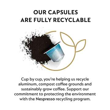 Nespresso Capsules Original Line, Freddo Delicato, 50-Count Espresso Coffee Pods