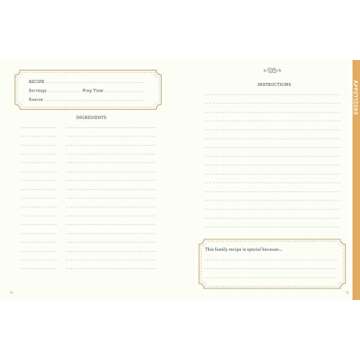 Our Family Recipes Journal for Preserving Culinary Traditions