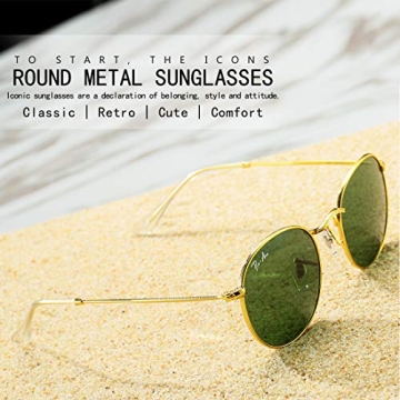 Pro Acme Small Round Sunglasses for Retro Style Lovers
