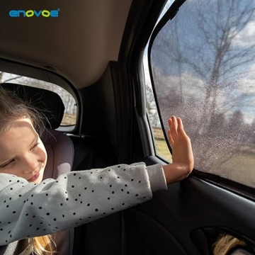 Enovoe Baby Car Window Shades UV Protection Easy Install