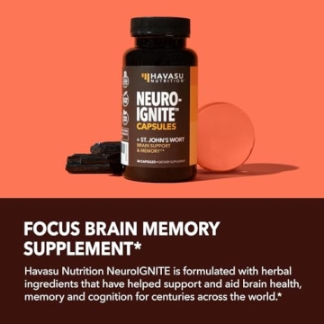 NeuroIGNITE Brain Supplement for Improved Focus and Memory