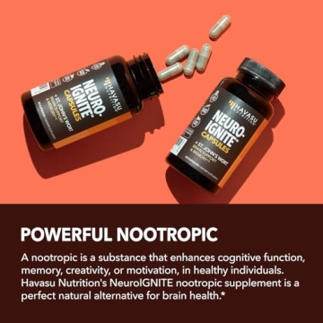 NeuroIGNITE Brain Supplement for Improved Focus and Memory