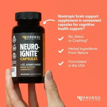 NeuroIGNITE Brain Supplement for Improved Focus and Memory
