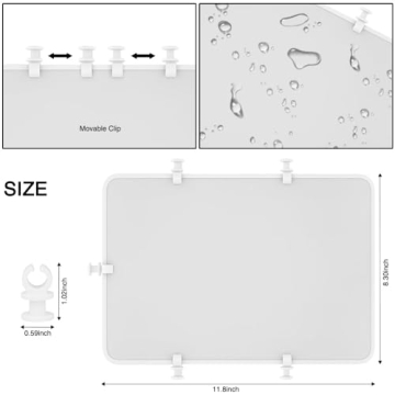 SMART DK 2pcs Bogg Bag Divider Trays for Efficient Organization