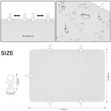 SMART DK 2pcs Bogg Bag Divider Trays for Efficient Organization