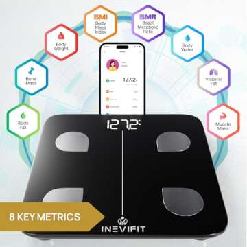 INEVIFIT Smart Body Composition Scale - Accurate & User-Friendly