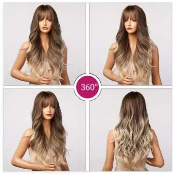 Esmee Brown Ombre Blonde Wig for Women - 24 inches