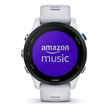 Garmin Forerunner 255 Music GPS Smartwatch - White