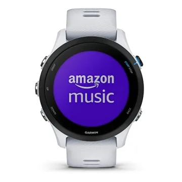 Garmin Forerunner 255 Music GPS Smartwatch - White