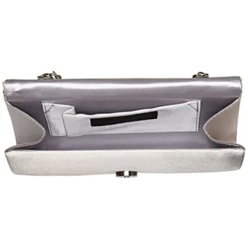 Elegant Satin Pleated Rhinestone Clutch for Glamorous Events