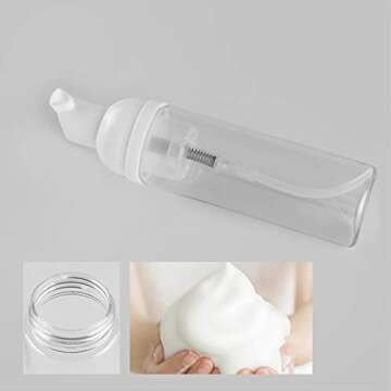 CycleMore 10 Pack Foam Pump Bottle - BPA Free Dispenser