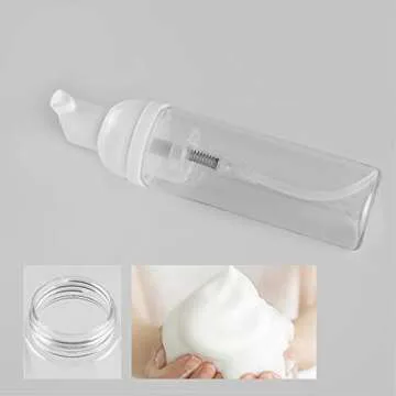 CycleMore 10 Pack Foam Pump Bottle - BPA Free Dispenser