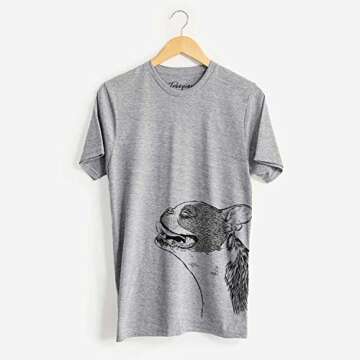 Inkopious Boston Terrier Profile Unisex Crew Neck T-Shirt