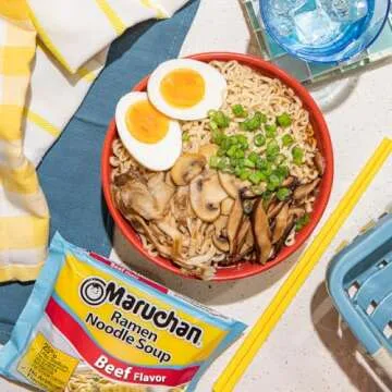 Maruchan Ramen Less Sodium Beef - Quick, Savory Meals