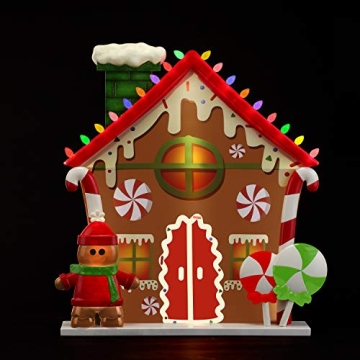 Mr. Christmas Blow Mold Gingerbread House - 3 Feet Tall