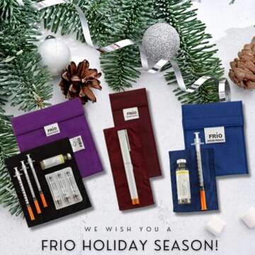 FRIO INDIVIDUAL Insulin Pen Cooling Case - Individual Medication Cooler - Diabetic Travel Case - Single Wallet
