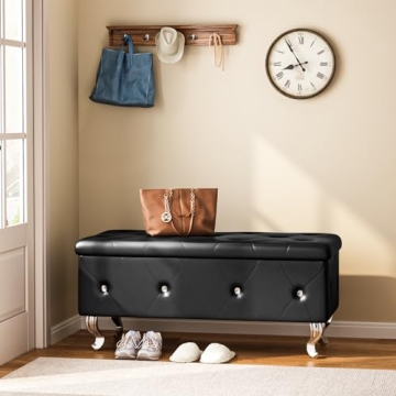 Elegant DKLGG Storage Ottoman Bench for Stylish Storage Solutions