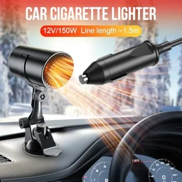 Portable 2-in-1 Car Heater and Cooling Fan for Vehicles