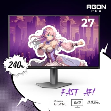 AOC Agon PRO 27" OLED Gaming Monitor - 240Hz G-SYNC