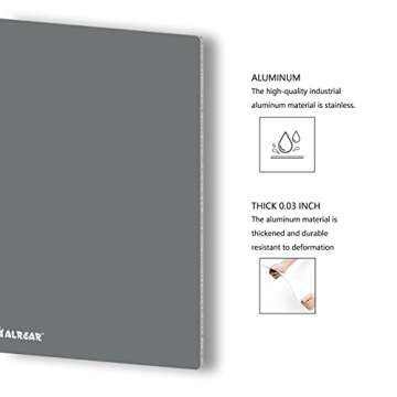 ALREAR Hot Cocoa Bar Sign Vintage Christmas Coffee Station Wall Decor Metal Signs Home Kitchen Decorations Aluminum 8" x 12"