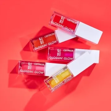 Catrice | Glossin’ Glow Tinted Lip Oil | High Shine, Moisturizing Lip Stain | With Cherry & Pomegranate Oil | Vegan, Gluten Free & Cruelty Free (20 | Drama Mama)