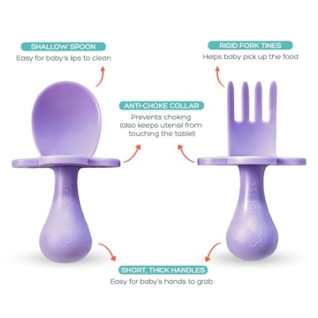 Grabease Toddler Forks: Perfect for Baby-led Weaning
