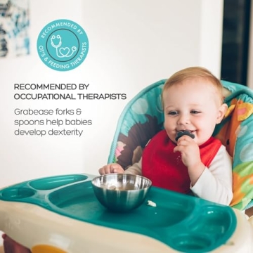 Grabease Toddler Forks: Perfect for Baby-led Weaning
