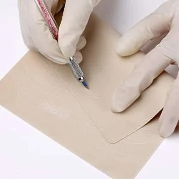 QUELLE Eyebrow Tattoo Skin 10 Pieces for Beginners