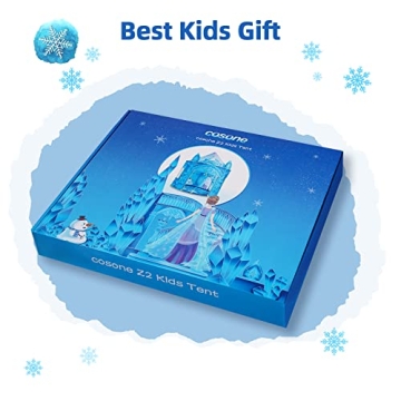 Cosone Frozen Princess Kids Play Tent for Ages 2-8