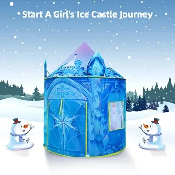Cosone Frozen Princess Kids Play Tent for Ages 2-8