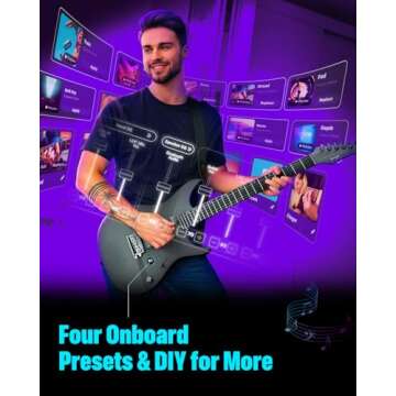 Enya 39" Smart Electric Guitar with Onboard Speaker