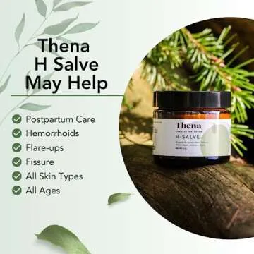 Natural Hemorrhoid & Fissure Relief with Thena H-Salve